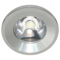 Светильник встраиваемый светодиодный 1W, 230V, круг, LN770/G770 с драйвером в комплекте, Feron 27667