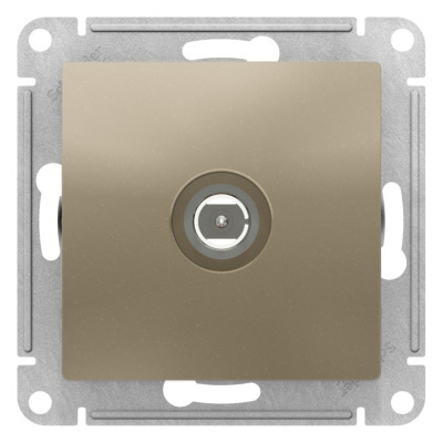 ATN000593 - ATLASDESIGN TV АНТЕННА коннектор, механизм, ШАМПАНЬ, Systeme Electric