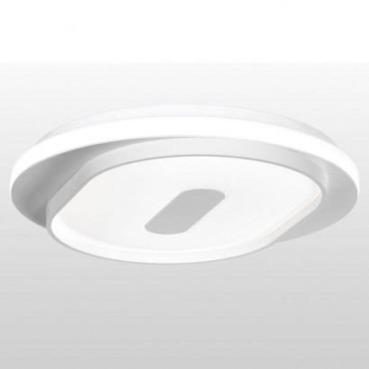 LUSSOLE MOONLIGHT Потолочные светильники, цвет основания - серый, плафон - акрил (цвет - белый), LED, LSP-8468
