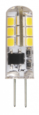 PLED-G4  3w  4000K 200Lm 220V (силикон, d11*38мм) Jazzway, 1032072