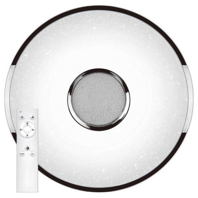 Светильник светодиодный управляемый  с пультом, с батарейками 2*ААА, 70W, Max. 5300Lm, 3000К-6000K, IP20, AL5100 GLORY, поставляются в комплекте с пул, Feron 41473