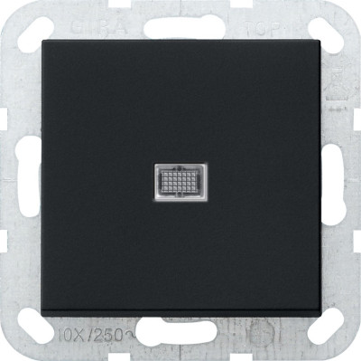 2834005 Gira Выключатель двухполюсный "Британский стандарт" с подсветкой 20А