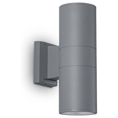 Светильник уличный светодиодный, 2*10W, 1600Lm, 3000K, серый DH0706, Feron 11660