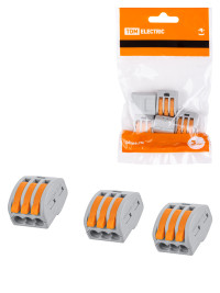 Соединительная клемма СК-413 (2,5мм2) (5 шт/упак) TDM Electric, SQ0527-0012