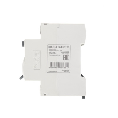 City9 Set ВДТ 40А 4P 100мА Тип-AC 400В, Systeme Electric, C9R56440