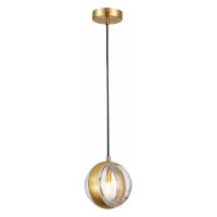 ST LUCE SL1156.303.01 Подвес ST-Luce Латунь/Прозрачный G9 1*5W