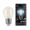 Лампа Gauss Filament Шар 7W 580lm 4100К Е27 LED 1/10/50, 105802207