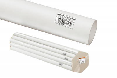 Труба гладкая жесткая ПВХ d 16 (104 м) длина 2 м индивид. штрихкод, белая TDM Electric, SQ0404-0031