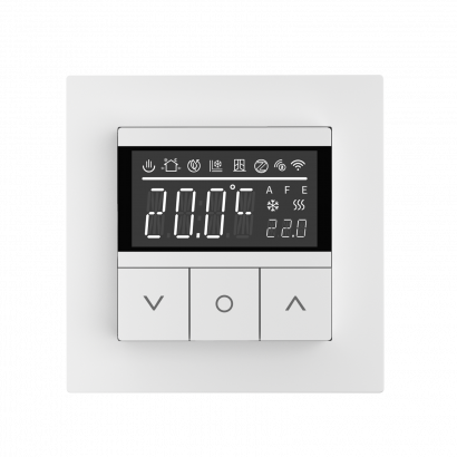 82216W Термостат для теплых полов Smart Life Wifi, белый, Wedder