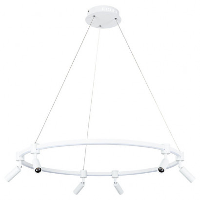 Arte Lamp RING, Светильник подвесной, цвет арматуры - белый, цвет плафона/декора - белый, 1x75W LED, A2186SP-1WH