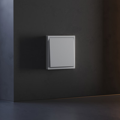 Клавиша для выключателя/переключателя одноклавишного, S70 (серый), VLS000116