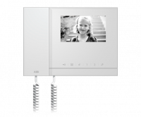 M22301-W - Абонентское устройство, видео ч/б 4,3 с трубкой, белый глянцевый M22301-W - Абонентское устройство, видео ч/б 4,3 с трубкой, белый глянцевый