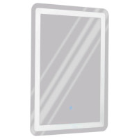 99838 Зеркало с подсветкой BUENAVISTA 1, LED 20W, 1500lm, IP44, L500, H700, A30, алюминий, серебряны
