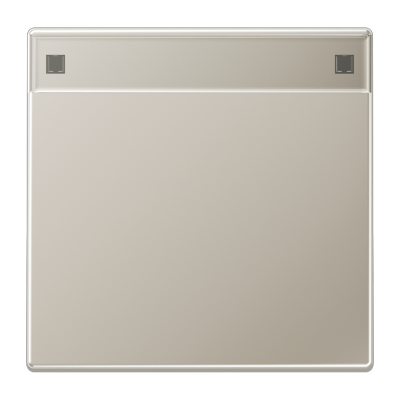 Клавиша для выключателя с полем для надписи; благородная сталь, ES2990NA