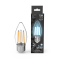 Gauss Лампа Filament Свеча 7W 580lm 4100К Е27 LED 1/10/50, 103802207