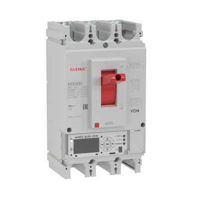 ДКС Авт. выкл. YON MD400N-MR2 3P 400А 40kA Ir 0.4…1xIn Isd 1.5…10xIn, MD400N-MR2