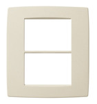 09659.12 - Vimar Накладка на 6 модуля (3+3) шампань матовый