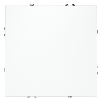 Перекрестный переключатель встраиваемый VOLTUM S70 одноклавишный 10А, (белый матовый), VLS010502