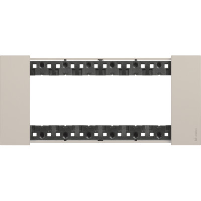 KA4806KM Bticino LIVING NOW. Декоративная рамка 6 модулей.Цвет Песочный., KA4806KM