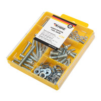 Набор винтов, гаек и шайб (132 шт/уп) KRANZ, KR-01-3101-09