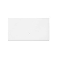 Simon 10000133-230 Клавиша двухполюсного выключателя цвета белый матовый S100