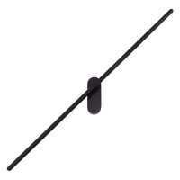 Arte Lamp PRIMA, Бра, цвет арматуры - черный, цвет плафона/декора - БЕЛЫЙ, 1х9W LED, A2028AP-1BK