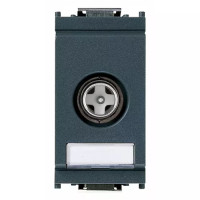 Vimar Розетка TV концевая 1DB "папа" серая, 16306.01