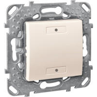 2-КНОПОЧНЫЙ ЫЙ ВЫК-ЛЬ С ИНДИКАТОРОМ LED, БЕЖ.