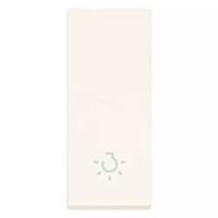 Vimar Клавиша 1M выровненная с символом лампа белая, 31000.LB