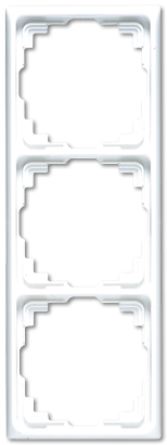Рамка для инсталляции в кабельных каналах, 3-кратная; белая, CD583KWW
