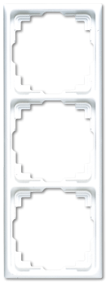 Рамка для инсталляции в кабельных каналах, 3-кратная; белая, CD583KWW