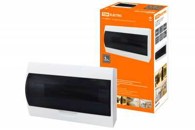 Бокс ЩРН-П-18модулей навесной пластик IP41 TDM Electric, SQ0901-0005