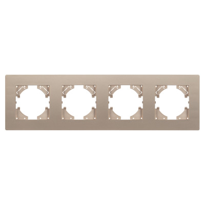 Рамка пластиковая FRM-PERIO-PL-4-GD (Arlight, -), 049761