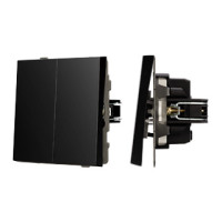 054139 - Механизм выключателя управления шторами SWT-TENDO-MKR2-PL-BK (230V, 10A) (Arlight, -)