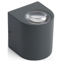 Светильник уличный светодиодный, 6W, 400Lm, 4000K, серый DH052, Feron 48474