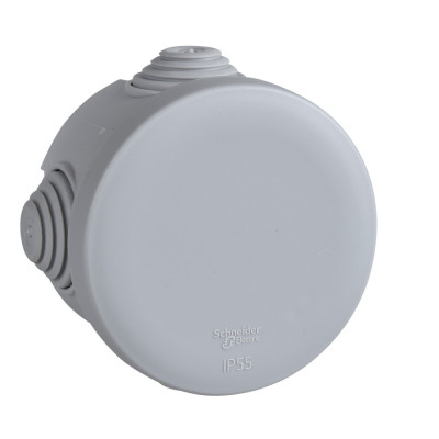 КОРОБКА РАСПРЕДЕЛИТЕЛЬНАЯ ОТКРЫТОЙ УСТАНОВКИ 65X40, IP55, 4 сальника