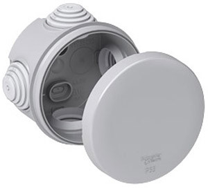 КОРОБКА РАСПРЕДЕЛИТЕЛЬНАЯ ОТКРЫТОЙ УСТАНОВКИ 65X40, IP55, 4 сальника