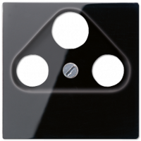 Крышка для SAT-TV-FM-розеток, фиксация винтом; дюропласт; черный; A500, A561PLSATSW Крышка для SAT-TV-FM-розеток, фиксация винтом; дюропласт; черный; A500, A561PLSATSW