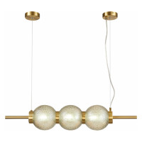 ST LUCE SL1155.313.03 Светильник подвесной ST-Luce Латунь/Коньячный E14 3*40W