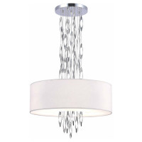 ST LUCE SL1353.103.05 Люстра подвесная ST-Luce Хром/Белый E14 5*60W