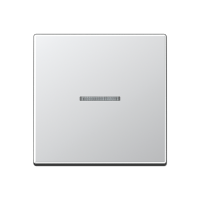 Клавиша для KNX кнопки, 1 группа, с окошком; дюропласт; алюминий, A101KO5AL Клавиша для KNX кнопки, 1 группа, с окошком; дюропласт; алюминий, A101KO5AL