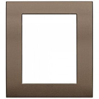 Vimar Накладка Classic на 8 модулей бронза темная, 19668.17