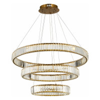 ST LUCE SL1622.303.03 Люстра подвесная ST-Luce Латунь/Прозрачный LED 1*122W 4000K