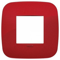 19672.85 - Vimar Накладка ROUND на 2 модуля красная
