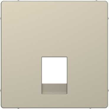 D-Life Накладка для розетки 2-ной RJ11/RJ12, сахара