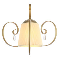 Evoluce SL177.201.01 Светильник настенный Золотистый/Белый E14 1*40W