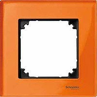 M-Elegance Рамка 1-ная, стекло кальцит