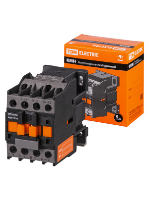 Контактор TDM Electric КМН 3P 18А 600/230В AC, SQ0708-0010, SQ0708-0010