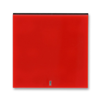 Клавиша одинарная перекидная для выкл-ля/кнопки пластик красный глянцевая IP20 ABB LEVIT