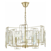 Evoluce SLE103403-05 Светильник подвесной Шампань/Прозрачный E14 5*40W